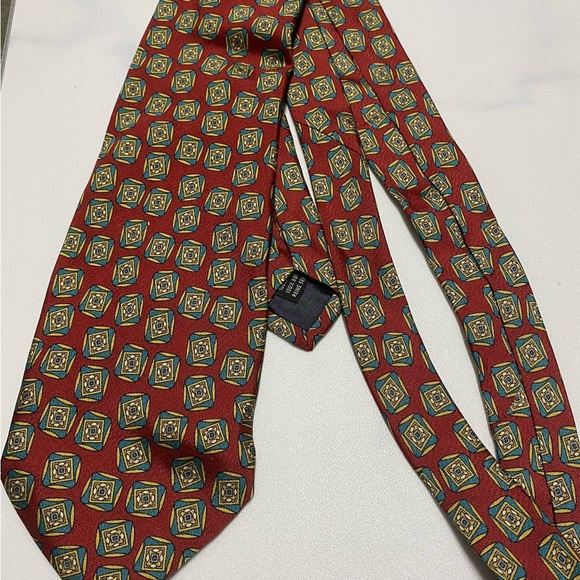 Vintage Men’s Silk Tie Adams Row - Picture 7 of 7